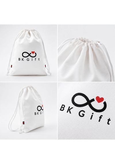 Bk Gift Logonuza Özel 5 Adet Su Geçirmez Büzgülü Spor Sırt Çantası 36x44 Cm Baskılı Set Bej