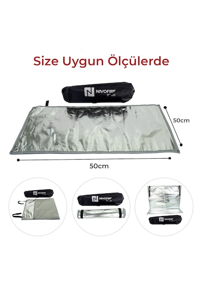Çok Amaçlı Yanmaz Mat 50x50cm