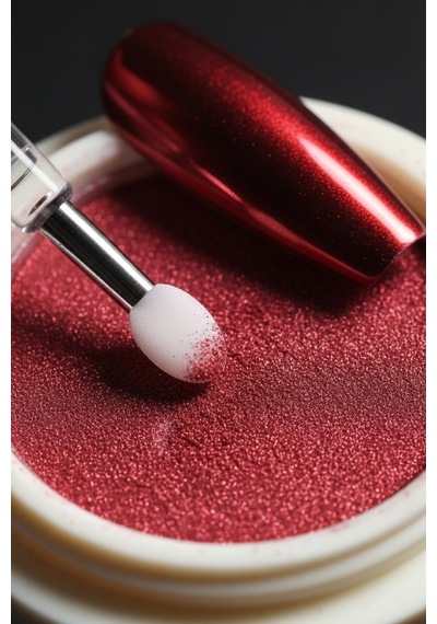 Krom Tozu 2 Renk Nail Art Ayna Tozu İnci Tozu Kullanımı Kolay 7-1