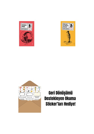 Kıyamet Park + Oğullar Ve Rencide Ruhlar + Okuma Sticker'ları