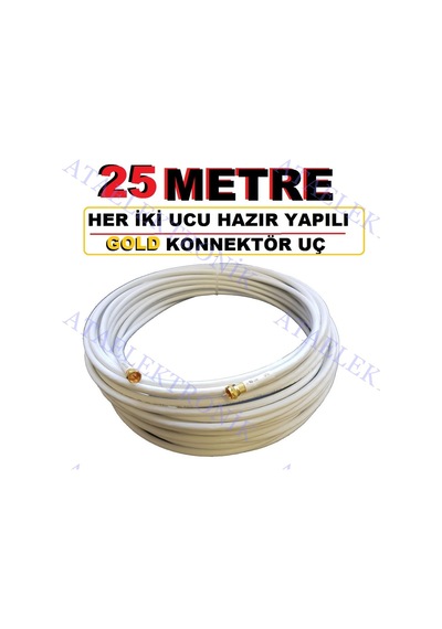 25 Metre 25 M Uydu Çanak Anten Kablosu