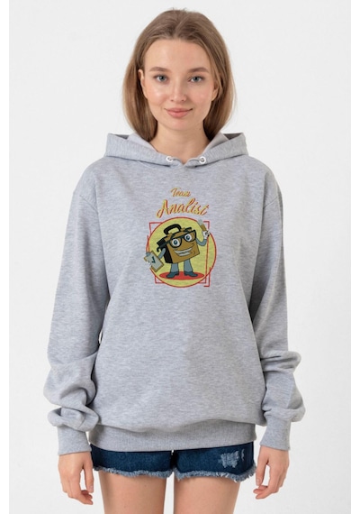 The Umbrella Academy Team Analist Grimelanj Kadın 3ip Kapşonlu Sweatshirt 001