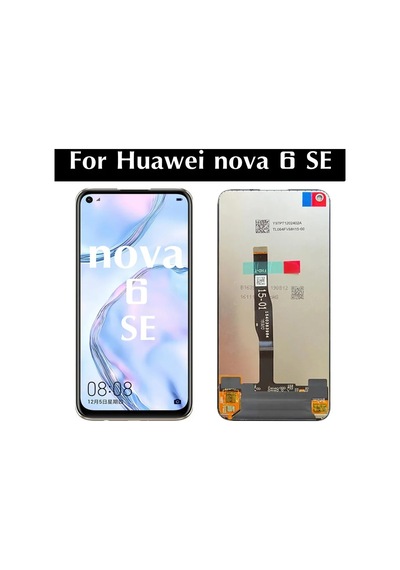 Huawei Nova 6 Se Uyumlu Lcd Ekran Siyah