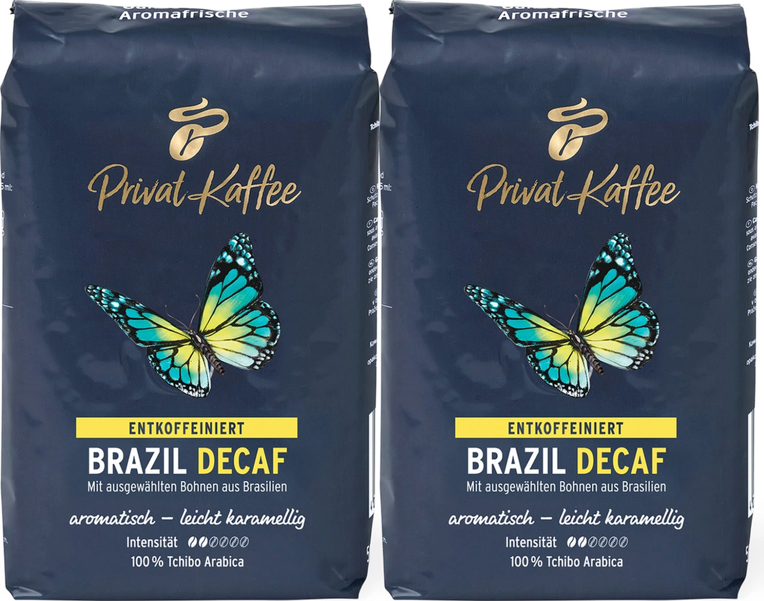 Tchibo Privat Kaffee Brazil Decaf Çekirdek Kahve 2x500 G Çekirdek Kahve
