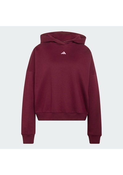 Adidas Hz0855 W 3ss Fl Hd2 Kadın Sweatshirt Bordo