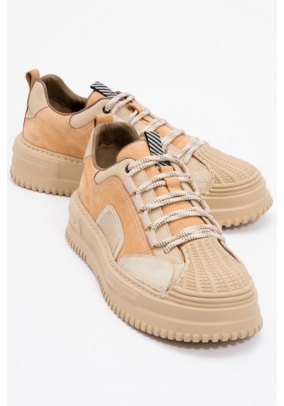 Marcomen Erkek Kalın Taban Bağcıklı Comfort Casual Ayakkabı Gerçek Deri Mc 20326 Koyu Bej Koyu Bej Marcomen Erkek Kalın Taban Bağcıklı Comfort Casual Ayakkabı Gerçek Deri Mc 20326 Koyu Bej Koyu Bej