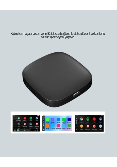 5. 8ghz Wifi Destekli Kablosuz Android Auto Dönüştürücü Yeni Nesil