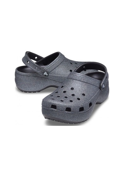 Crocs Classıc Platform Glıtter Iı Clog W Kadın Terlik 207770 207770 001 Çok Renkli