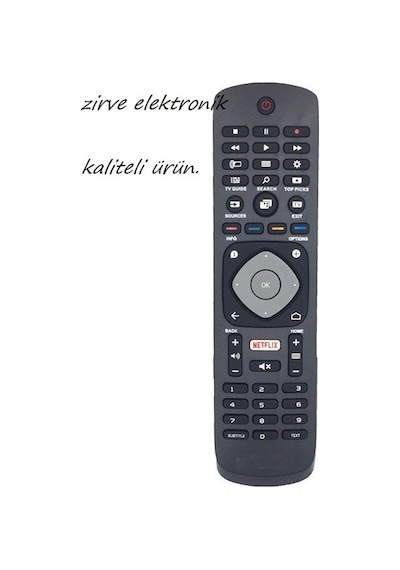 Philips 49Pus7101 12 Uyumlu Klavyesiz Yedek Televizyon Kumandas