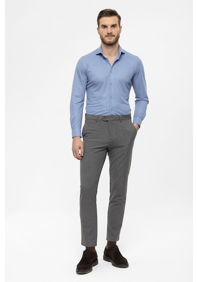 Antioch Erkek Aksesuar Detaylı Slim Fit Pantolon Gri
