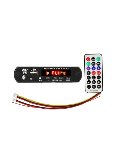 Bluetooth Uyumlu Mp3 Hoparlör Araba Monte Renkli Ekran Ses Çalar Ev Araba