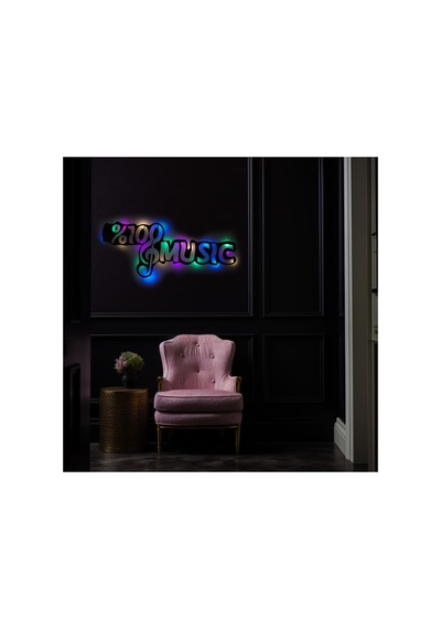 Led Işıklı %100 Music Müzik Temalı Tablo Duvar Dekorlu Gece Lambası Çok Renkli - 737259961 Çok Renkli Led Işıklı %100 Music Müzik Temalı Tablo Duvar Dekorlu Gece Lambası Çok Renkli - 737259961 Çok Renkli
