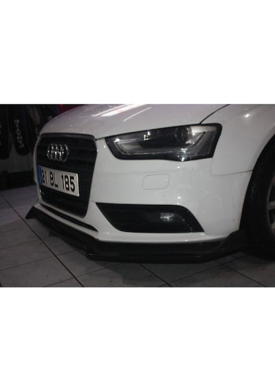 Sm Motors Audi A3 Ön Tampon Eki Bodykit Lip123 Pionablack Parlak Siyah
