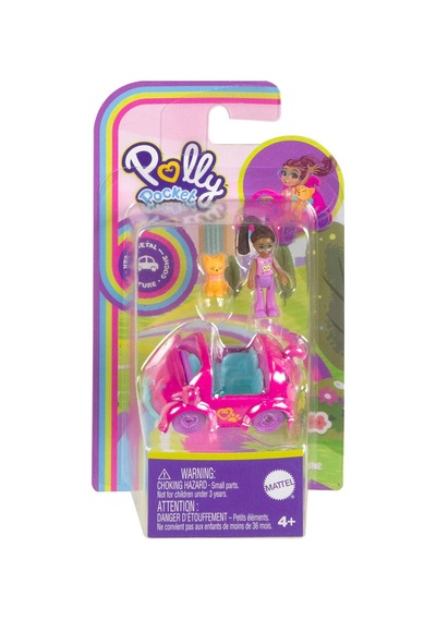 Polly Pocket'ın Muhteşem Araçları Oyun Setleri Hkv80