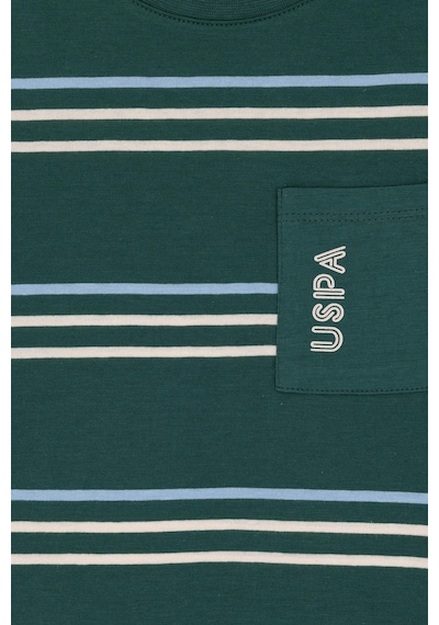U.s. Polo Assn. Erkek Çocuk Koyu Yeşil Tişört Basic 50295562-vr079 Koyu Yesıl Koyu Yeşil