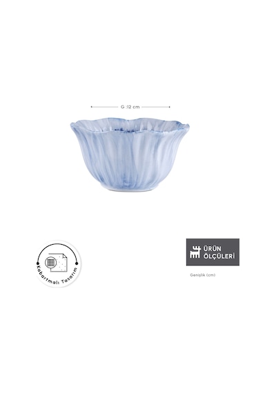 Karaca Bluebell Çerezlik 12 Cm mavi