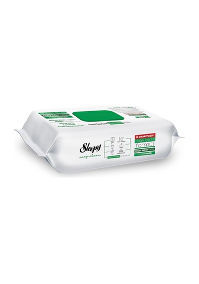 Sleepy Easy Clean Beyaz Sabun Katkılı Yüzey Temizlik Havlusu 200 Yaprak Tekli