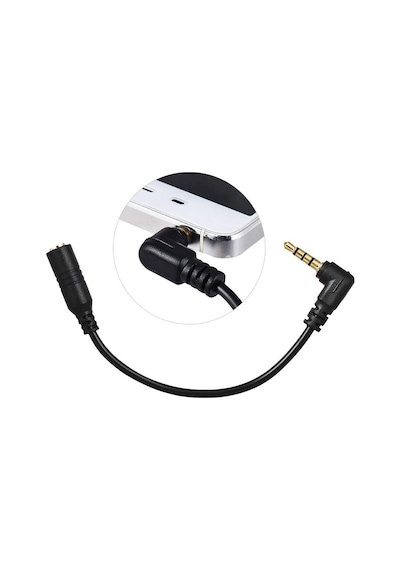 2.5 mm Girişli DSLR Kameraya Mikrofon Bağlama Kablosu - AL2314