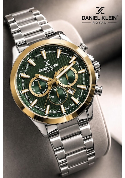 Daniel Klein Premium Çelik Kordon 2 Yıl Garantili 3 Atm Suya Dayanıklı Erkek Kol Saati Edk.r11095.4 Gümüş