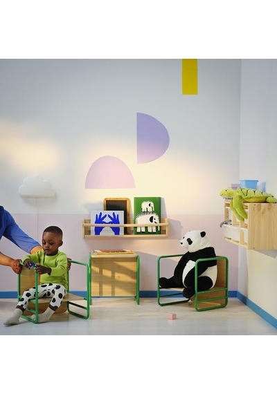 Ikea Smaskrake Çocuk Sandalyesi, Yeşil