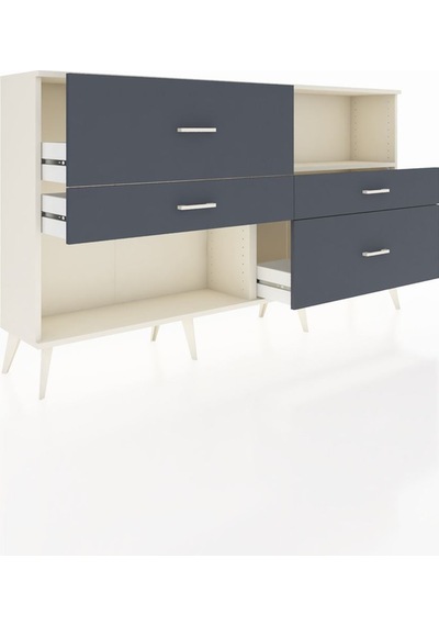 Arges Konsol Tek Raflı 4 Çekmeceli 176x30x99 Aytaşı-aytaşı/antra Aytaşı-aytaşı/antrasit Arges Konsol Tek Raflı 4 Çekmeceli 176x30x99 Aytaşı-aytaşı/antra Aytaşı-aytaşı/antrasit