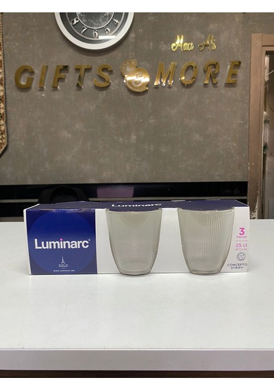 Concepto Stıpy Su Baradağı 25 Cl 3 Lü Şeffaf
