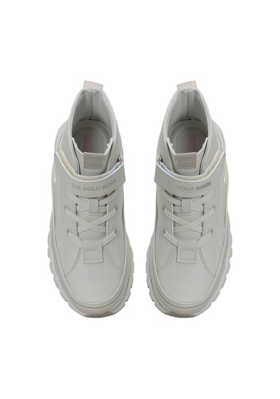 U.s. Polo Assn. Keltes Jr Bej Kız Çocuk High Sneaker 000000000102695946 Bej-pudra