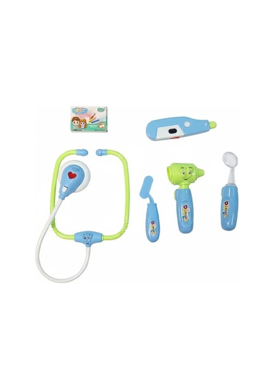 Pasifik Toys Işıklı Doktor Seti Mavi Bs8602a