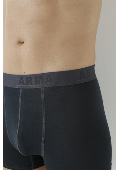 Arma Yıldız Erkek Füme Bambu Boxer 3'lü Paket-füme Füme