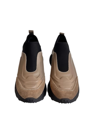 Vizon Hakiki Deri Comfort Taban Sneaker Vizon