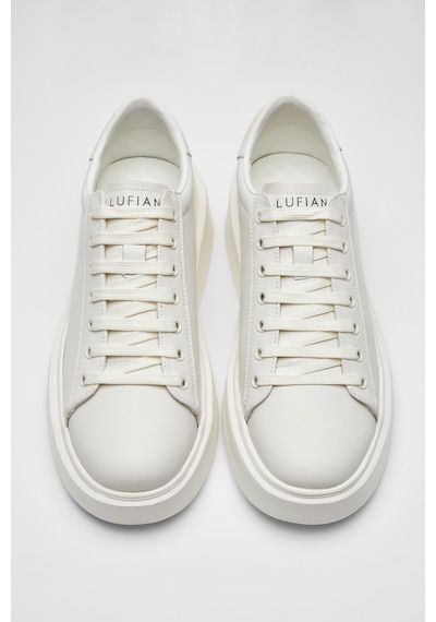 Lufian Gage Erkek Sneaker Ayakkabı Beyaz Beyaz 112230205100500 Beyaz