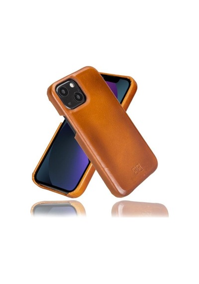 Bouletta Apple İphone 13 Uyumlu Deri Arka Kapak F360 Rst2ef Taba