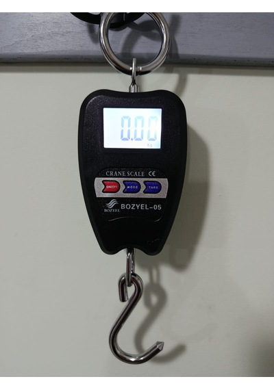 200 Kg Kapasiteli Vinç Terazi-askılı El Kantarı-kancalı Tartı-pilli Model Kantar