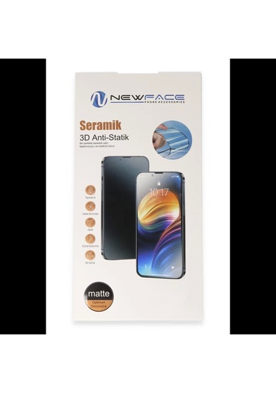 Newface Tecno Spark 20 3d Antistatik Seramik Nano Ekran Koruyucu