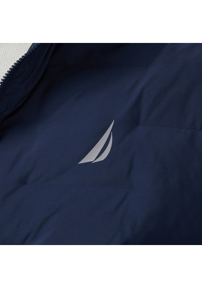 Nautica Erkek Lacivert Standart Fit Dik Yaka Mont 026 J55002t Lacivert