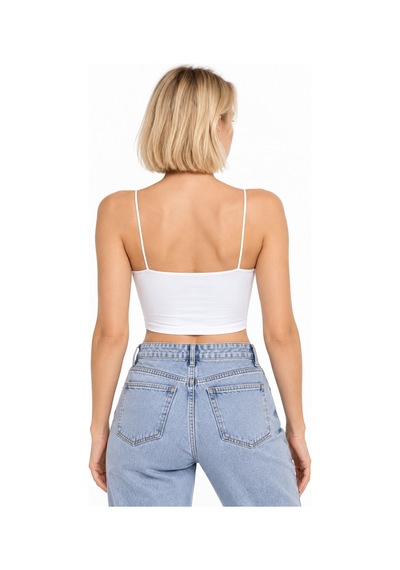 Mrm Pro Kadın Siyah İnce Askılı Crop Büstiyer Sabit Cup Pedli Esnek Toparlayıcı Günlük Atlet Beyaz Beyaz Mrm Pro Kadın Siyah İnce Askılı Crop Büstiyer Sabit Cup Pedli Esnek Toparlayıcı Günlük Atlet Beyaz Beyaz