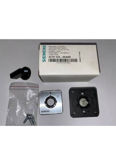 Siemens 3Lf0122-4Aa00 Paket Şalter / 3Lf 0-1 Pako Şalter 0 1 Açm