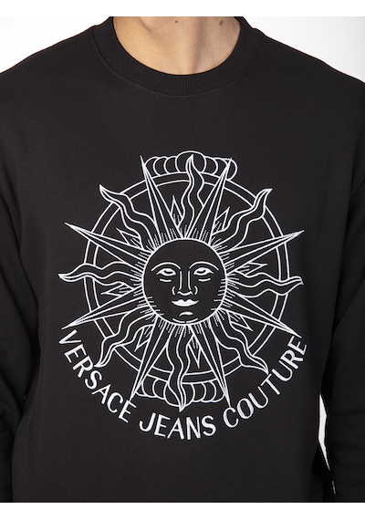 Versace Jeans Couture VERSACE Erkek  Sweatshirt  VR6425C Siyah