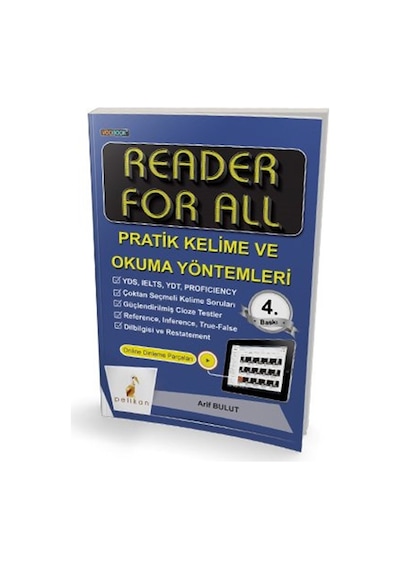 2021 Reader For All - Pratik Kelime ve Okuma Yöntemleri - Arif Bulut - Pelikan Yayınları