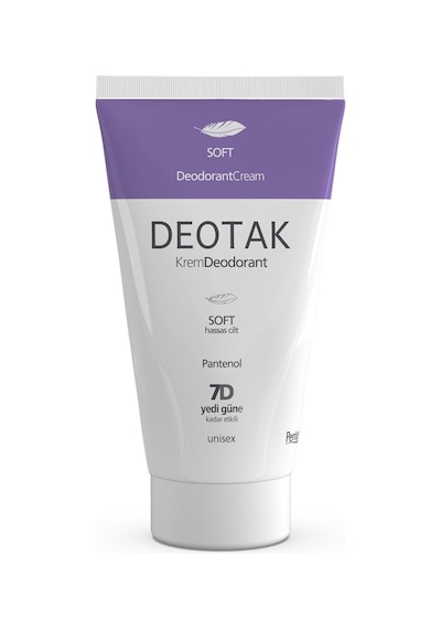 Deotak Soft Krem Deodorant Fresh Koku 35 Ml X 3 Hassas Ciltler İçin 7 Güne Kadar Etkili