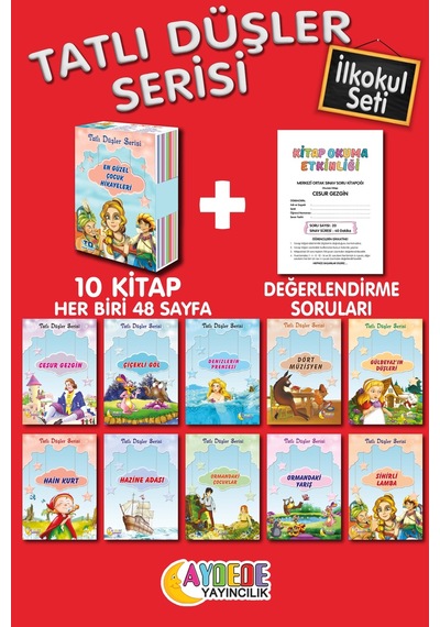 Tatlı Düşler Serisi - En Güzel Çocuk Hikayeler 20 Kitap