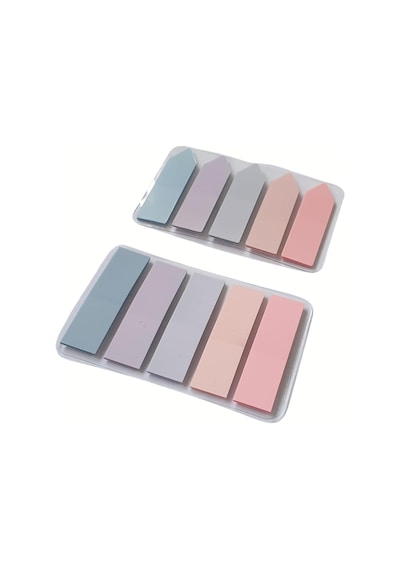 Sticky Notes Şeffaf Renkli Yapışkan Not Kağıtları Film İndeks Renk 4