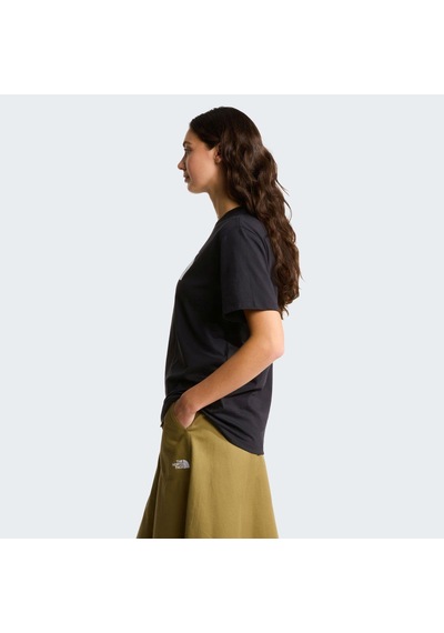 The North Face W Evolutıon Half Dome Relaxed Short Slee Kadın Tişört Nf0a8b6uky41 Siyah