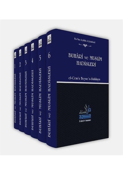 Buhari ve Muslim Hadisleri (6 Cilt Takım) / Ebu Muaz Seyfullah...