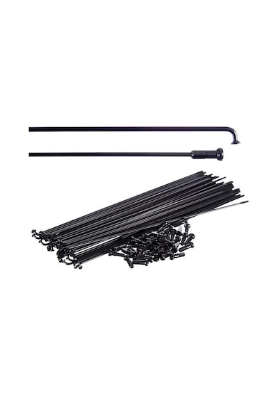 Vona Bisiklet 2 Mm Çelik Jant Teli 283 Mm - 36 Adet Gri - Siyah