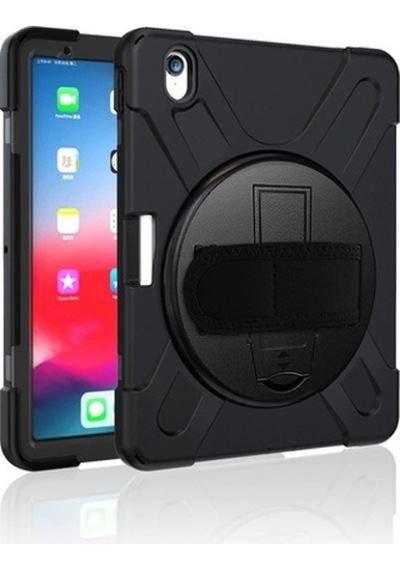Apple Uyumlu iPad Pro 11 Inç 2018 Için Standlı Ultra Dayanıklı Lüx Kılıf