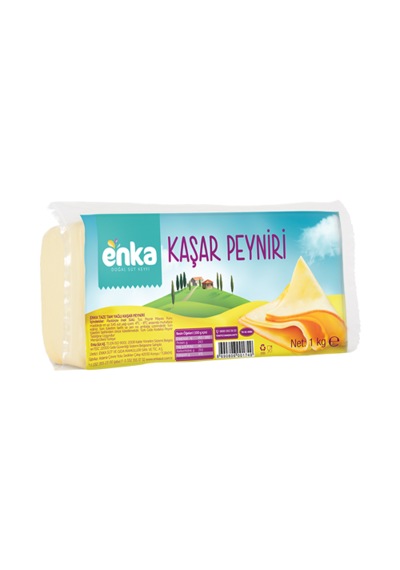 Enka Süt Kaşar Peyniri Tam Yağlı - 1 Kg