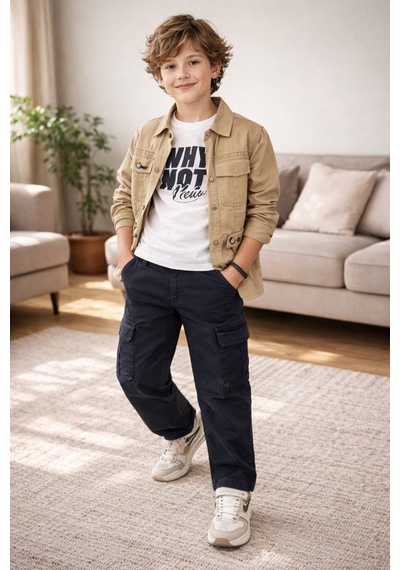 Uğur Bebe Mackays %100 Pamuk Bej Kanvas Ceket & Siyah Yandan Cepli Pantolon Sweatshirt Erkek Çocuk Takım Bej Siyah Bej Siyah Uğur Bebe Mackays %100 Pamuk Bej Kanvas Ceket & Siyah Yandan Cepli Pantolon Sweatshirt Erkek Çocuk Takım Bej Siyah Bej Siyah