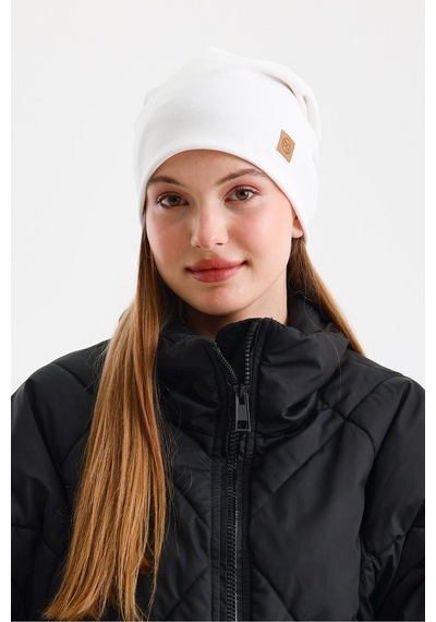 Butikgiz Termal %100 Pamuklu Soft 2 Stil 1 Arada Bere Premium Cuts Serisi Beyaz