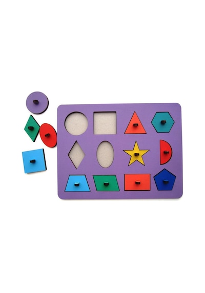 Ahşap Zeka Geliştirici Oyun Ahşap Puzzle Yapboz Eğitici Oyuncak